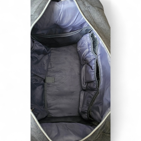 Kasion Quilted Diaper Tote Bag Gray - Picture 9 of 11